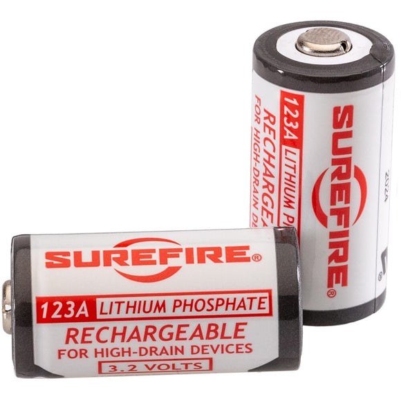 Surefire 123A Rechargeable Batteries (2-pack)