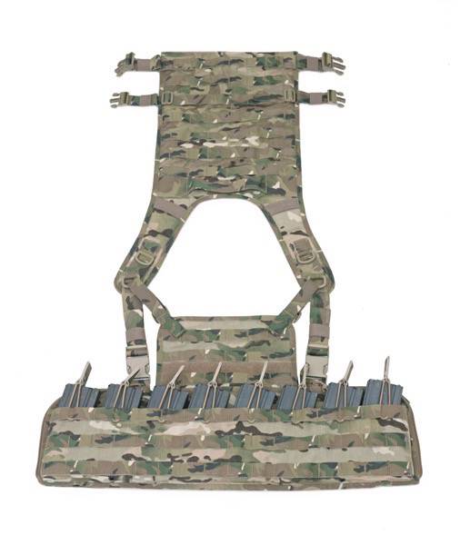 Warrior Assault System Elite Ops Back Panel - Multicam – Black