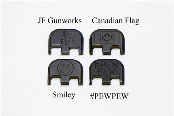 JF GUNWORKS - GLOCK SLIDE COVER, CANADIAN FLAG