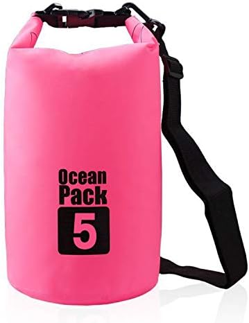 5L Ocean Pack Waterproof Dry Bag - Pink