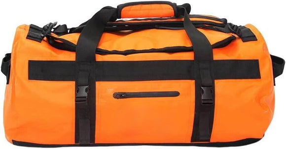 60L Waterproof Duffle Bag - Orange