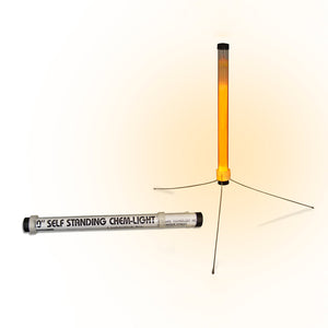 10" ChemLight Self-Standing Baton - 2 HRS - ORANGE
