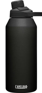 Chute® Mag 40oz Water Bottle, Insulated Stainless Steel - BLACK