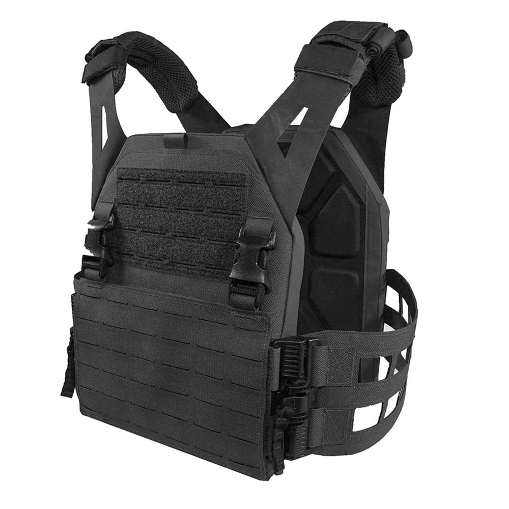 WARRIOR LASER CUT LOW PROFILE CARRIER V2 MK1 - BLACK – Black Bear Gear