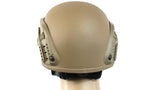 Nexus SF M3 Helmet with Rails, NVG Shroud, BOA Dialler Tan