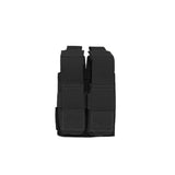 Warrior Assault Systems - Double Direct Action 9mm Pistol Pouch - Black