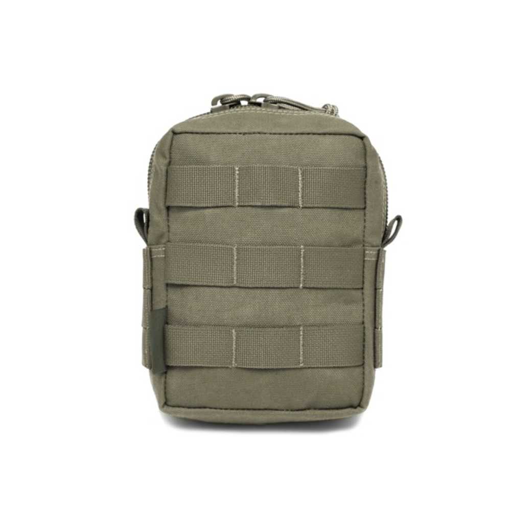 Warrior Assault Systems Small Molle Utility Pouch Zipped Multiple C Black Bear Gear