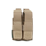 Warrior Assault Systems - Double Direct Action 9mm Pistol Pouch - Coyote Tan