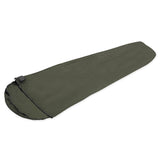 FLEECE LINER WITH ZIP - OLIVE