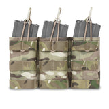 Warrior Assault Systems Triple Open 5.56MM Open Mag Pouch - Multiple colours available