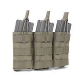 Warrior Assault Systems Triple Open 5.56MM Open Mag Pouch - Multiple colours available