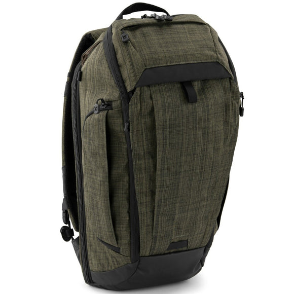Vertx Gamut Checkpoint Backpack - Heather Green/Galaxy Black