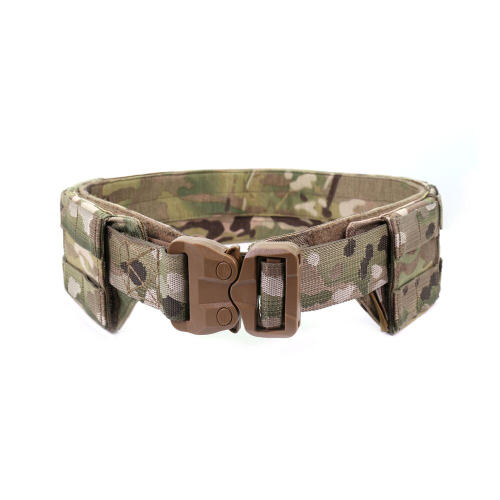 Warrior Assault Systems Low Profile Molle Belt With Polymer Cobra Buc Black Bear Gear