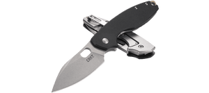 CRKT |PILAR® III BLACK W/D2 BLADE STEEL