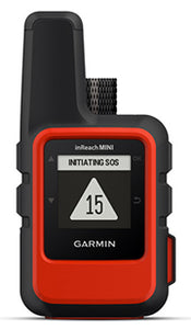 Garmin - inReach Mini - Lightweight and Compact Satellite Communicator. Black and Orange colours