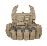 Warrior Assault System 901 Elite Ops M4 Bravo Chest Rig - Coyote Tan